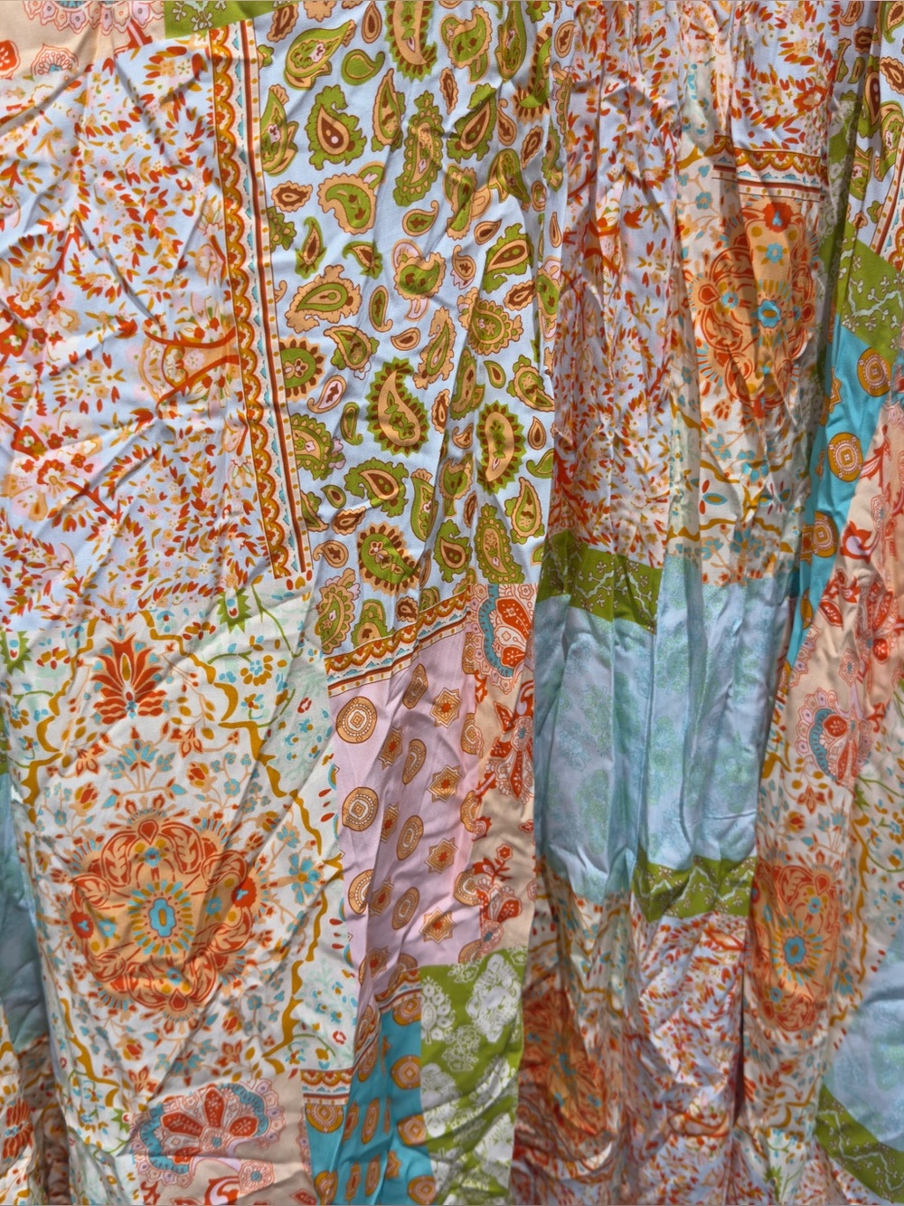 Baltic Born Kamari Tank Maxi Dress Patchwork Dress Boho Beach Size XL - Picture 10 of 10